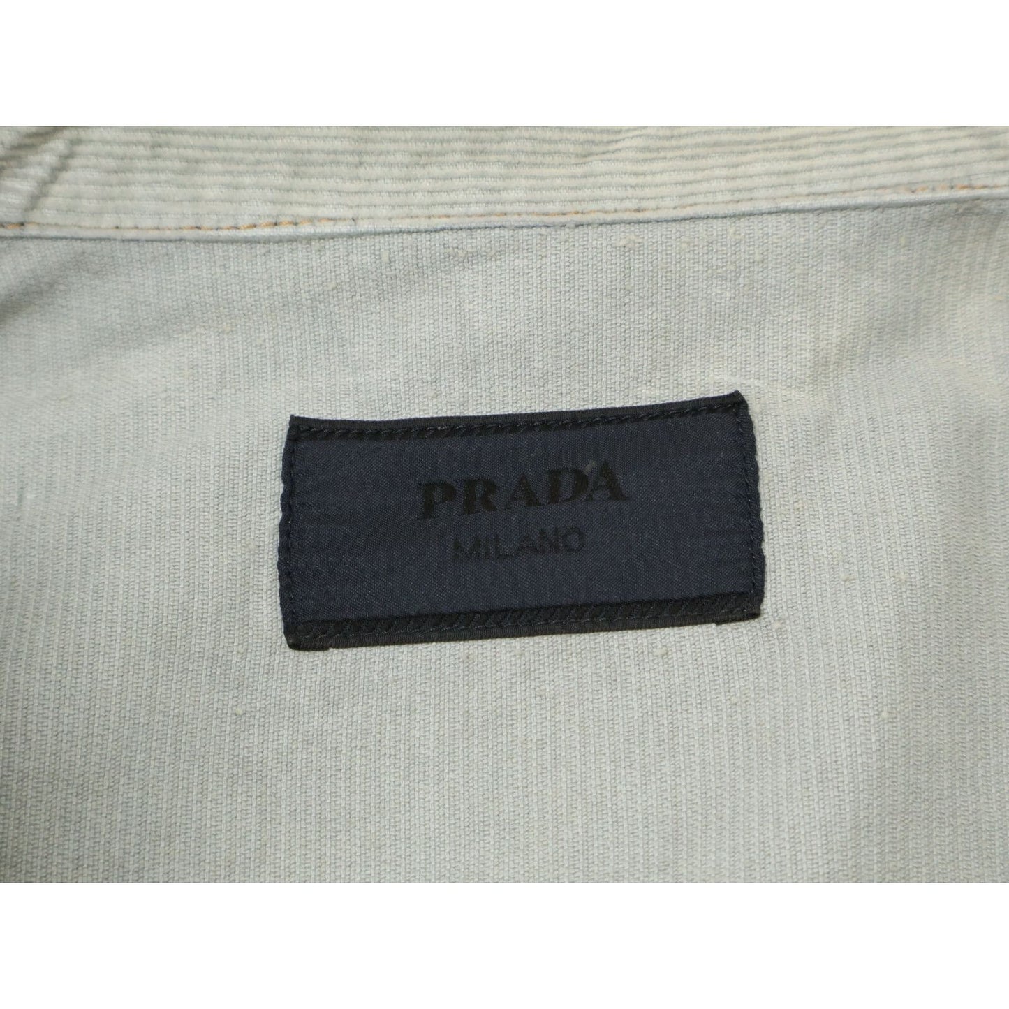 Prada Corduroy Jacket Blue — view 4