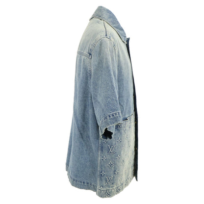 Louis Vuitton Monogram Short Sleeve Denim Jacket