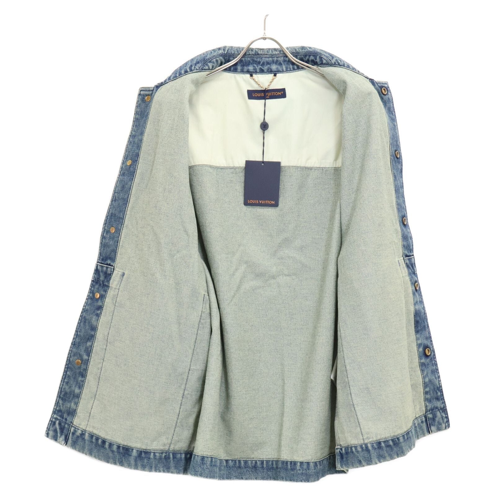 Louis Vuitton Monogram Short Sleeve Denim Jacket — view 3