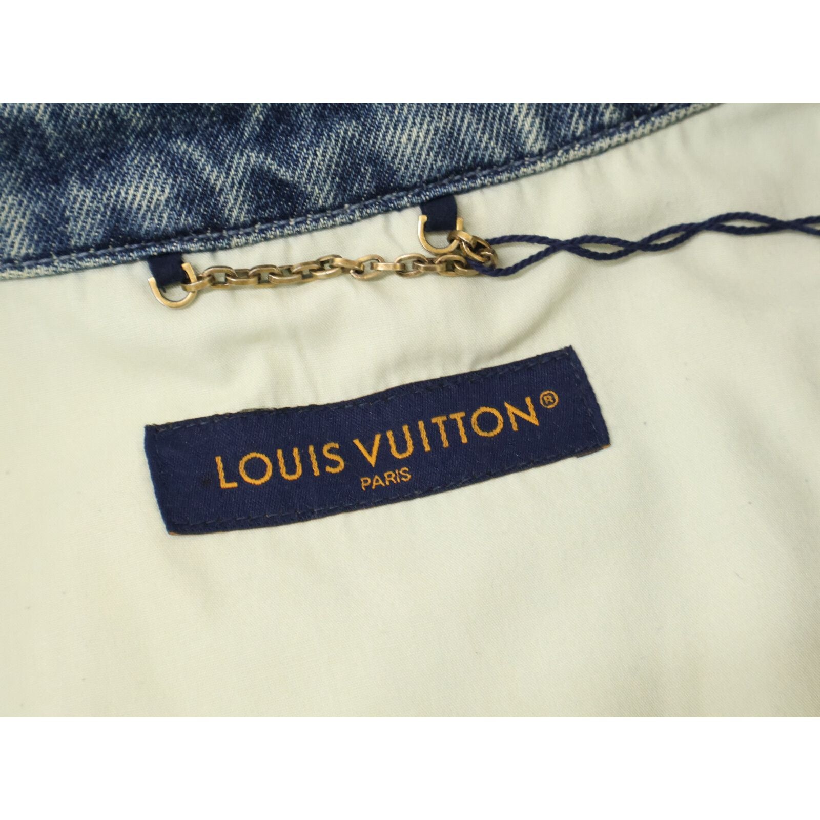 Louis Vuitton Monogram Short Sleeve Denim Jacket — view 4
