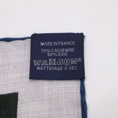Hermes Jeudadresse Cashmere Silk Carre Scarf — view 5