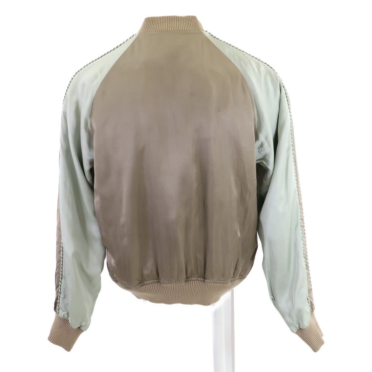 Gucci Era Flower Butterfly Bird Embroidery Sukajan Reversible Souvenir Jacket 46 — view 5