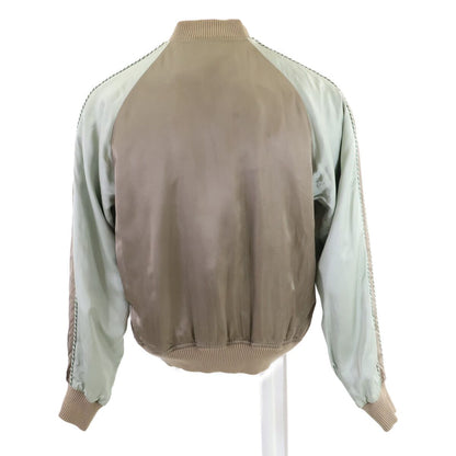 Gucci Era Flower Butterfly Bird Embroidery Sukajan Reversible Souvenir Jacket 46 — view 5