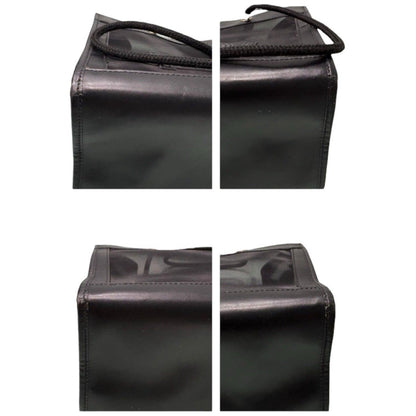 Fendi Mesh Black Gold Leather Tote — view 5