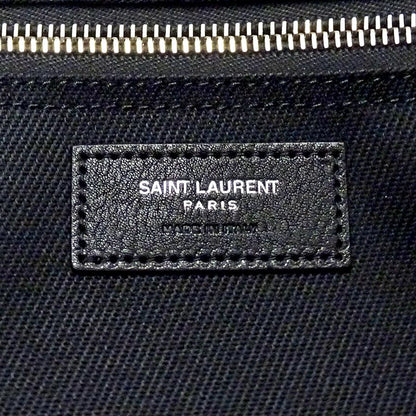 Saint Laurent Tote Liv Ghosh Large Canvas Black Logo — view 6