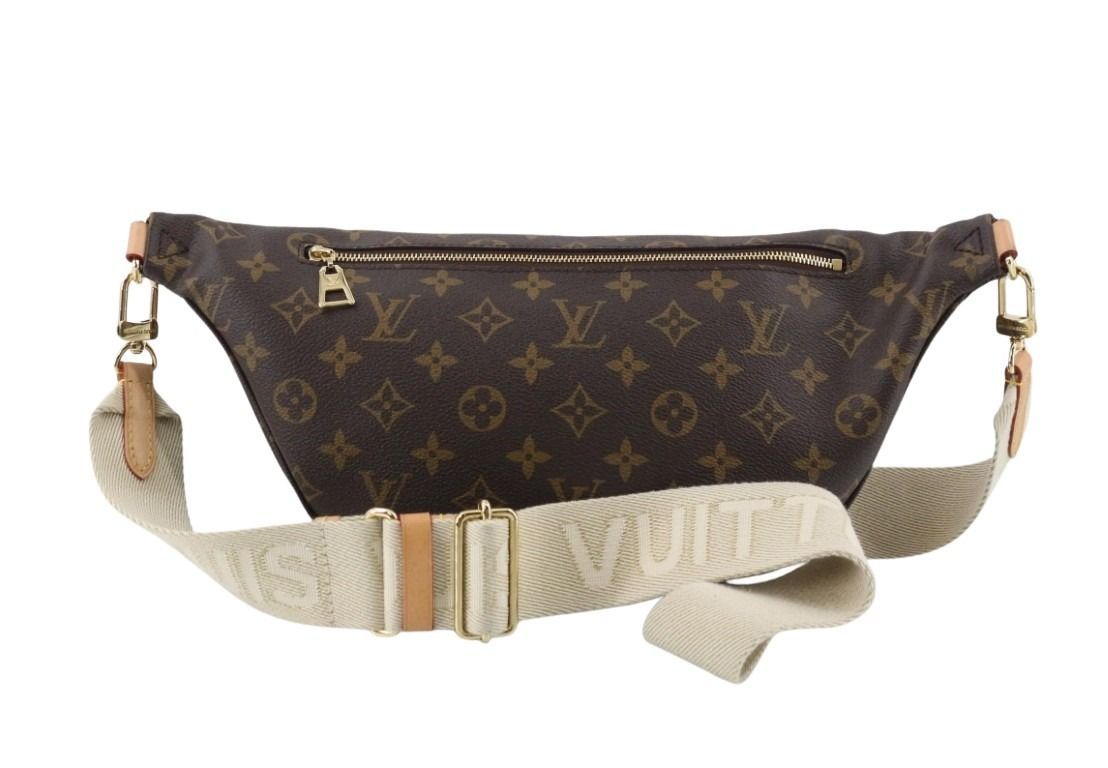 Louis Vuitton Belt Bag High Rise Brown Monogram Gold — view 2