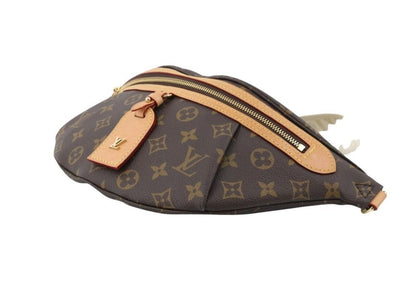 Louis Vuitton Belt Bag High Rise Brown Monogram Gold — view 6