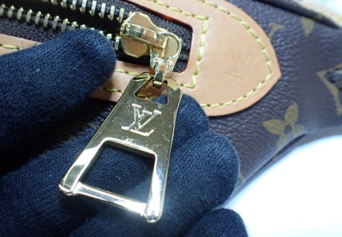 Louis Vuitton Belt Bag High Rise Brown Monogram Gold — view 8