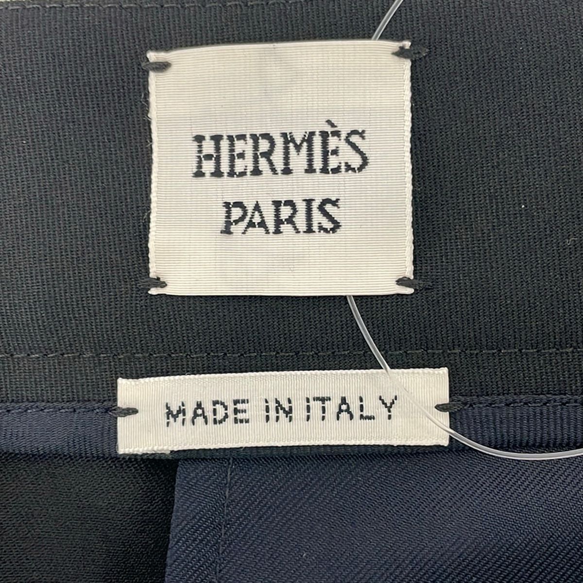 Hermes Pants 38 M Black Full Length — view 3