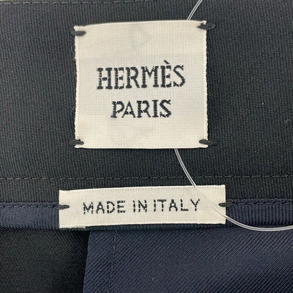 Hermes Pants 38 M Black Full Length — view 3