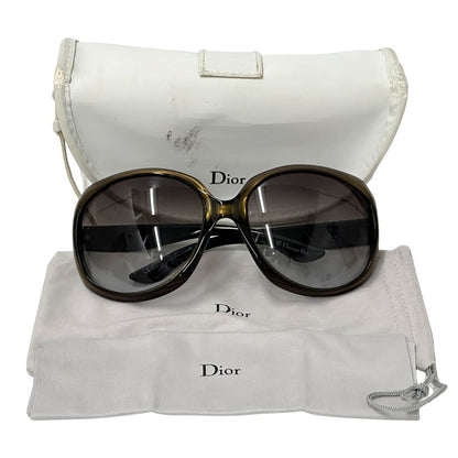 Dior Sunglasses Khaki Kig Logo Eyewear — view 8