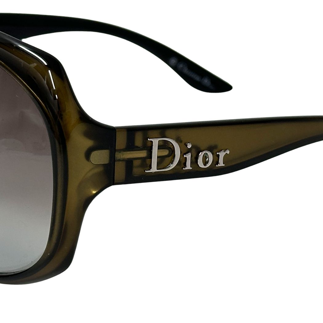 Dior Sunglasses Khaki Kig Logo Eyewear — view 5