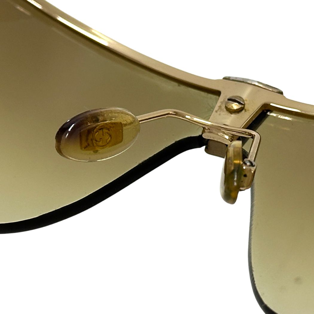 Gucci Sunglasses Horsebit Flora Brown S Shade Floral Flower Eyewear — view 8