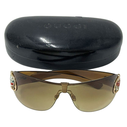 Gucci Sunglasses Horsebit Flora Brown S Shade Floral Flower Eyewear — view 7