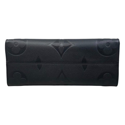 Louis Vuitton Tote Bag On The Go MM Monogram Empreinte Noir Black — view 5