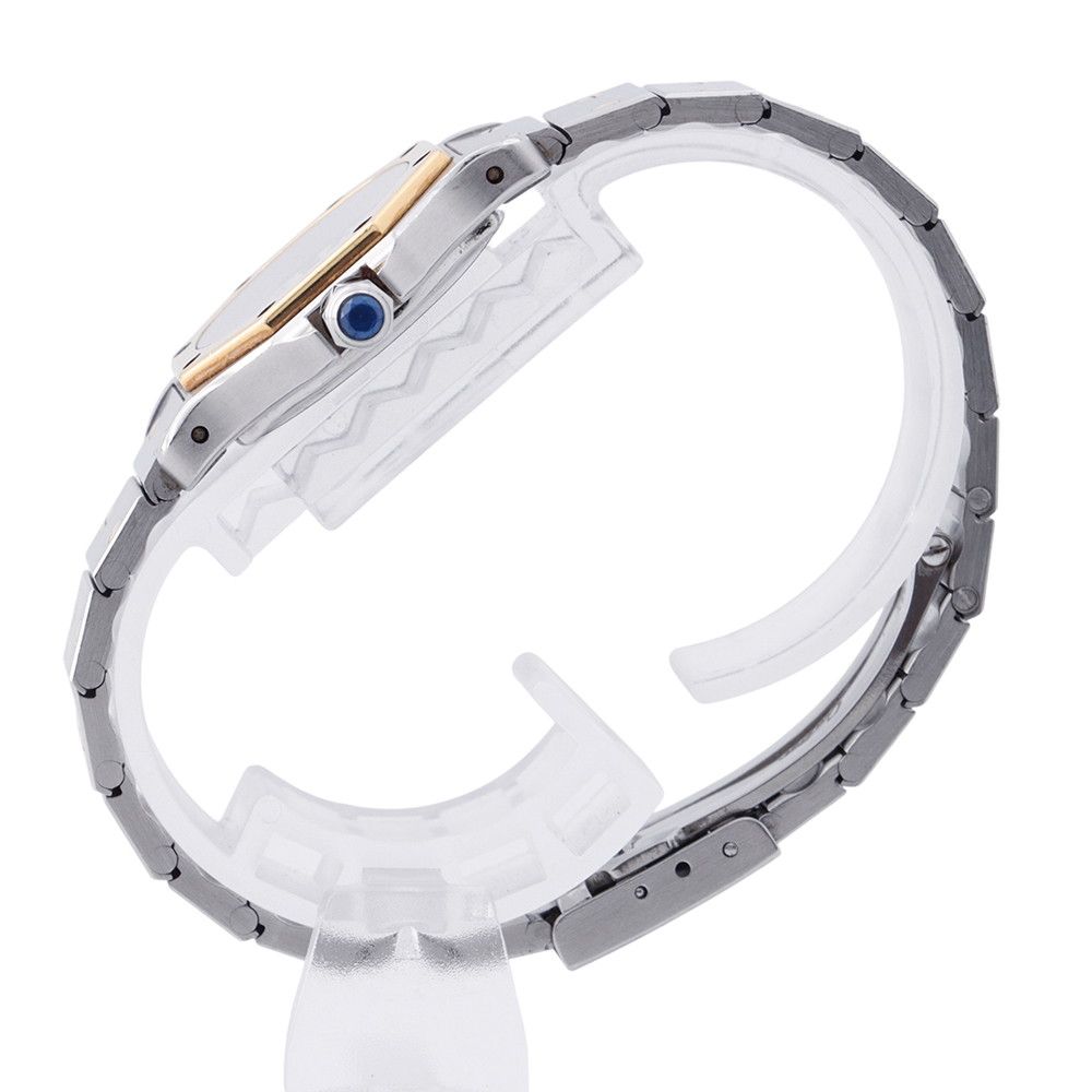 Cartier Santos Octagon SM Watch Ivory Dial Quartz — view 2