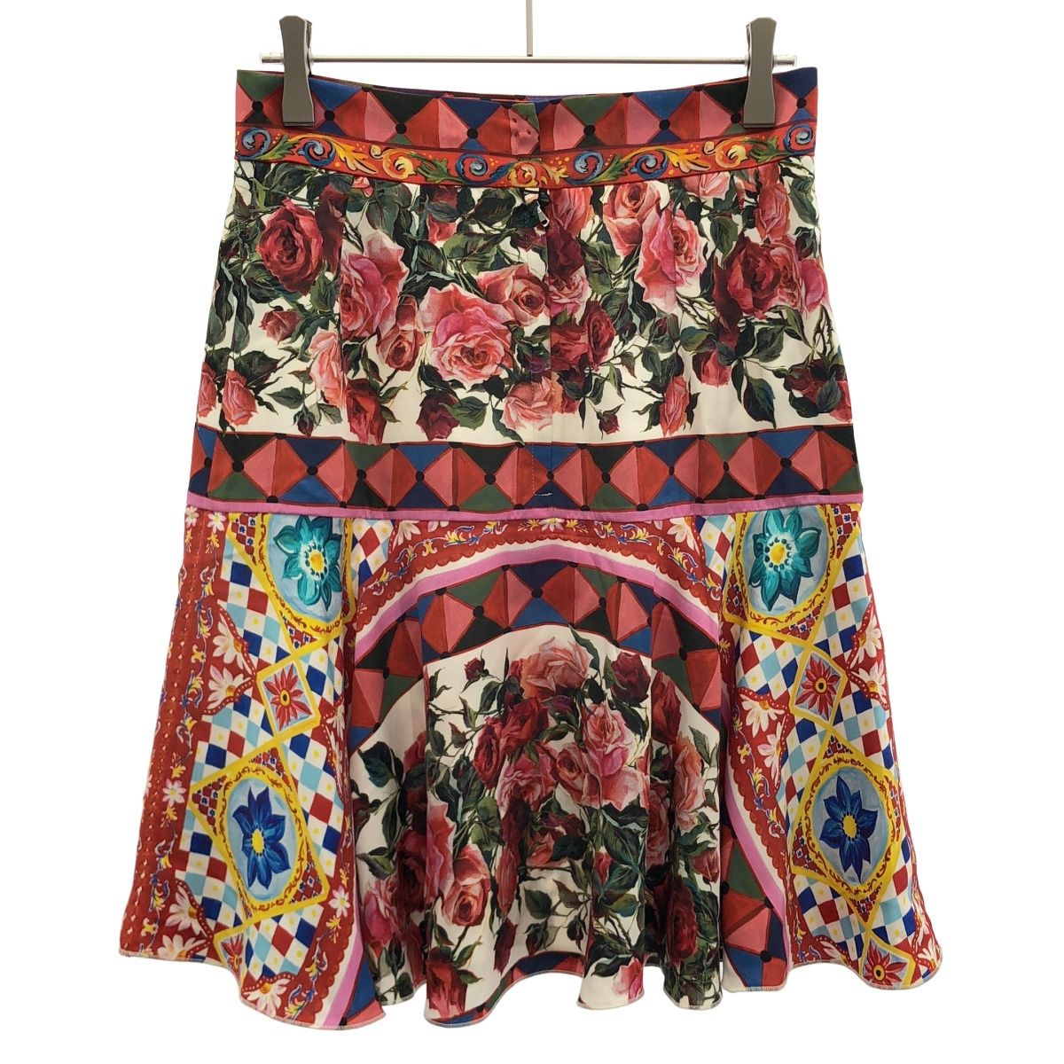 Dolce & Gabbana Flower Print Skirt Mix 38 — view 2