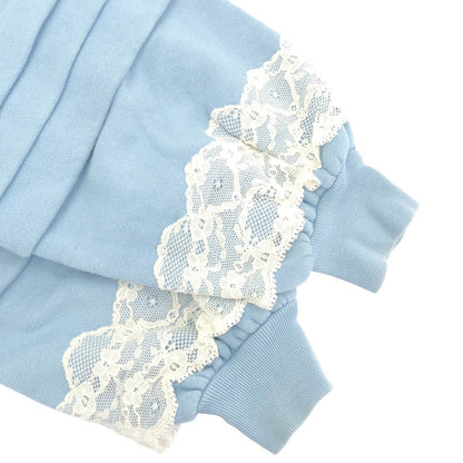 Gucci Lace Sweatshirt Blue — view 5