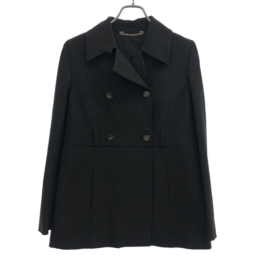 Gucci by Tom Ford Double Breasted Coat Black 42