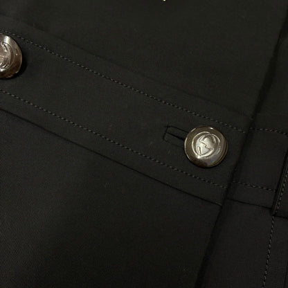 Gucci by Tom Ford Double Breasted Coat Black 42 — view 8