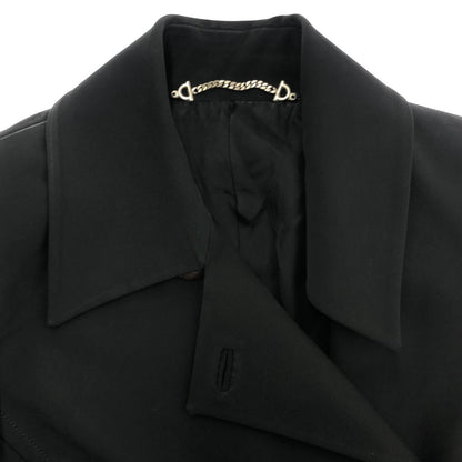 Gucci by Tom Ford Double Breasted Coat Black 42 — view 4