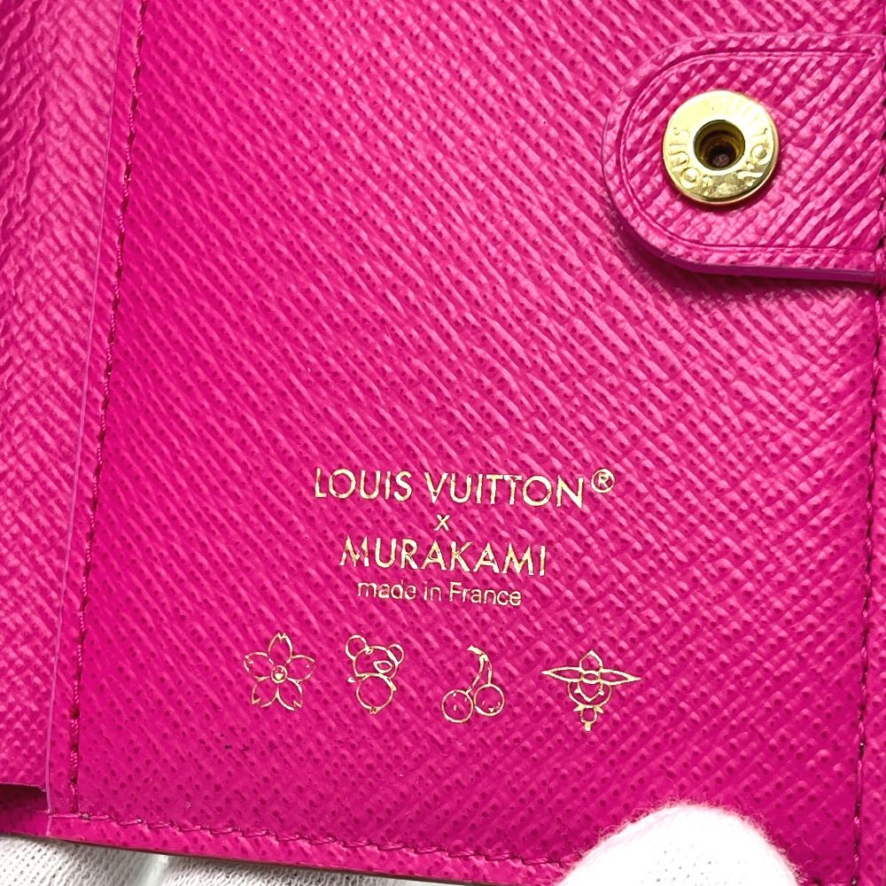 Louis Vuitton Bifold Wallet Portefeuille Lisa Monogram Multicolor Canvas Blanc — view 8