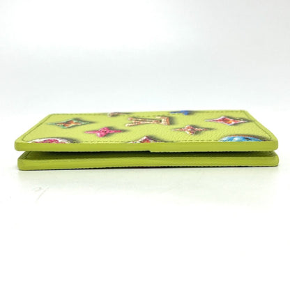 Louis Vuitton Card Case Organizer de Poche Leather Pistachio Green — view 4