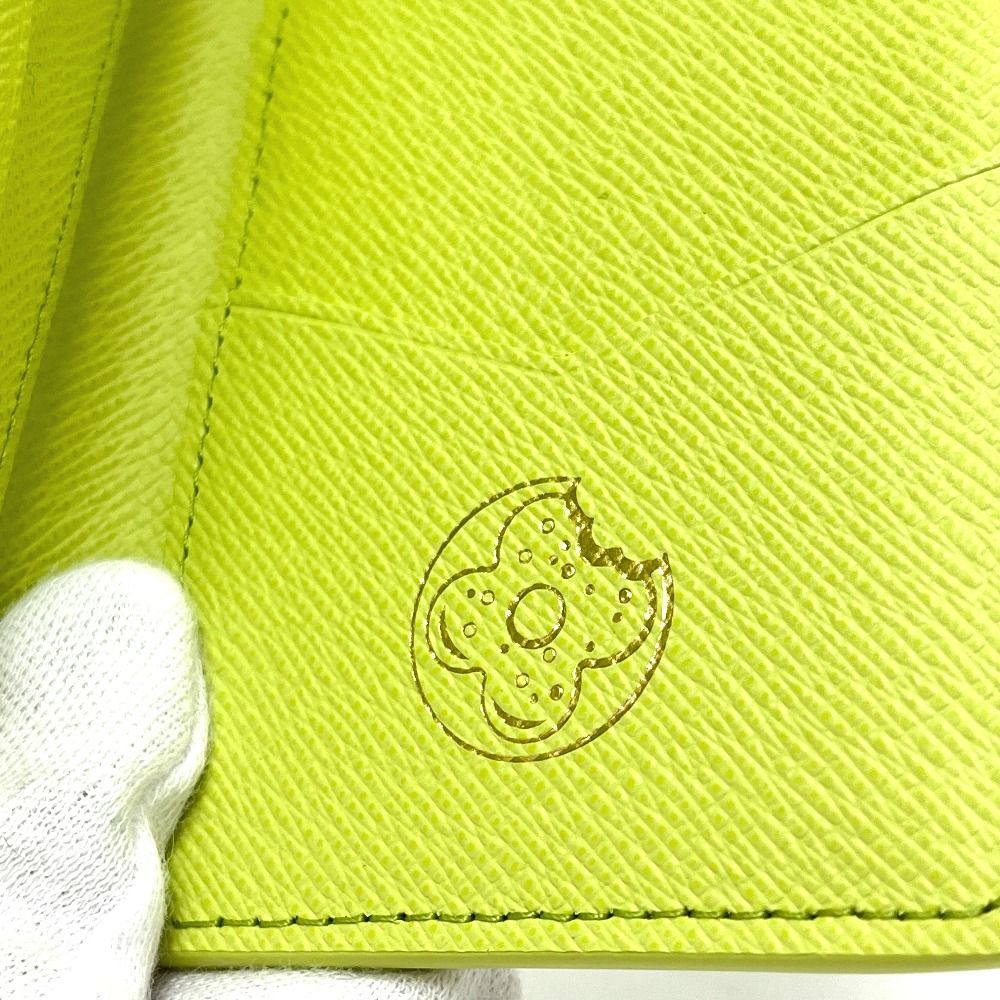 Louis Vuitton Card Case Organizer de Poche Leather Pistachio Green — view 8