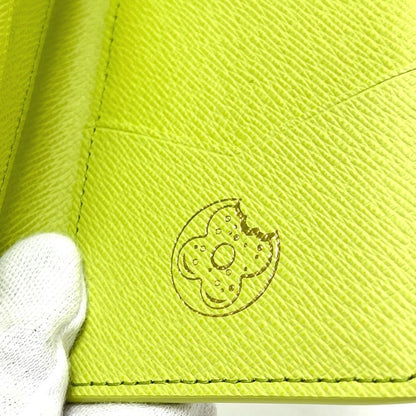 Louis Vuitton Card Case Organizer de Poche Leather Pistachio Green — view 8