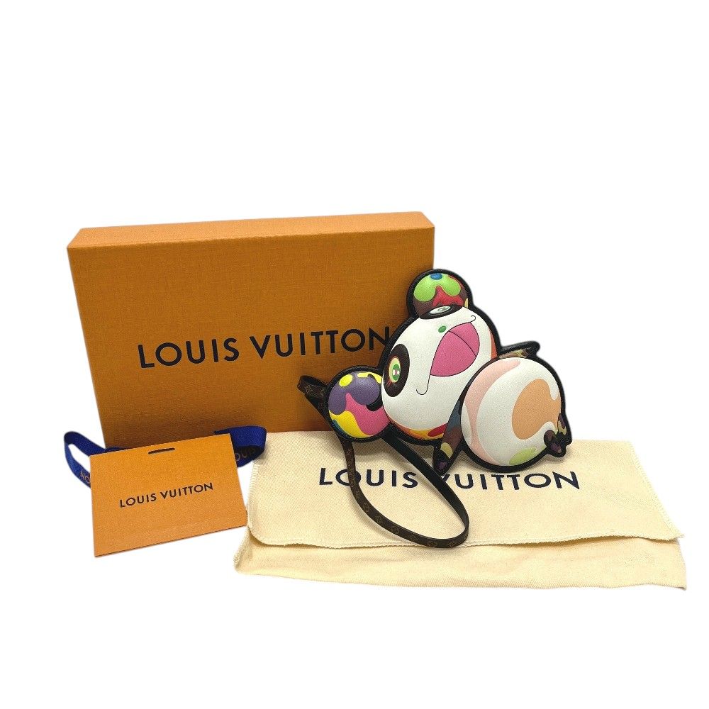 Louis Vuitton Bag Charm Super Flat Monogram Canvas Multicolor — view 9