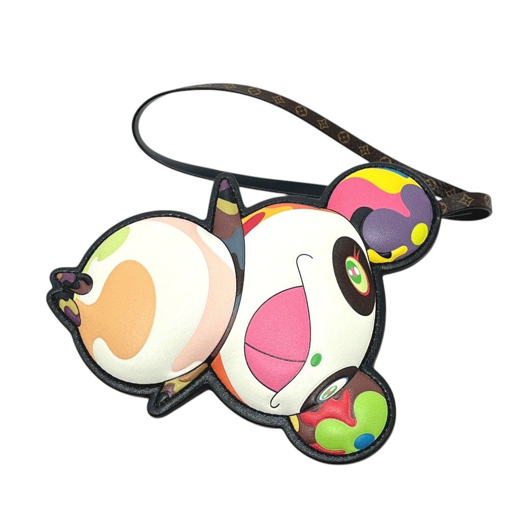 Louis Vuitton Bag Charm Super Flat Monogram Canvas Multicolor