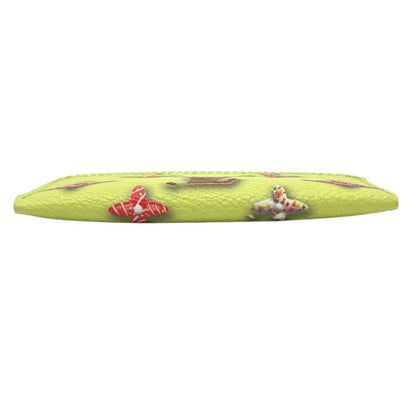 Louis Vuitton Card Case Holder Double Leather Pistachio Green — view 5