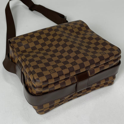 Louis Vuitton Naviglio Shoulder Bag Damier Brown — view 2