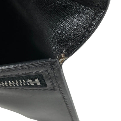Hermes Bearn Wallet Box Calf Black — view 5