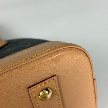 Louis Vuitton Alma BB Handbag 2-Way Monogram Brown — view 3