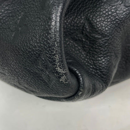 Louis Vuitton Artsy MM Shoulder Bag Monogram Empreinte Noir — view 3