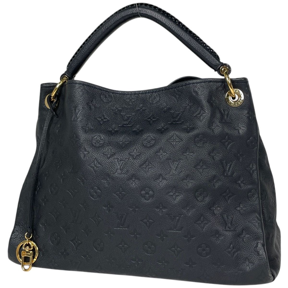 Louis Vuitton Artsy MM Shoulder Bag Monogram Empreinte Noir