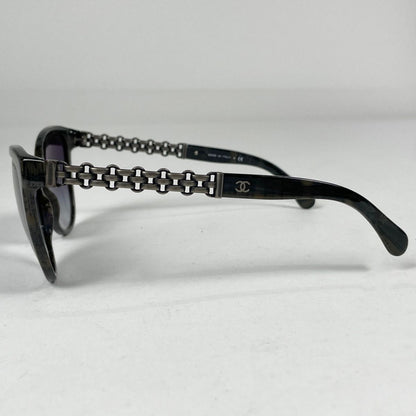 Chanel Sunglasses CC Logo Eyewear Gradient Acetate Black — view 2