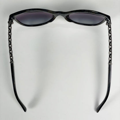 Chanel Sunglasses CC Logo Eyewear Gradient Acetate Black — view 3