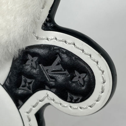Louis Vuitton Bag Charm LV Cat Key Holder Monogram White Brown — view 4