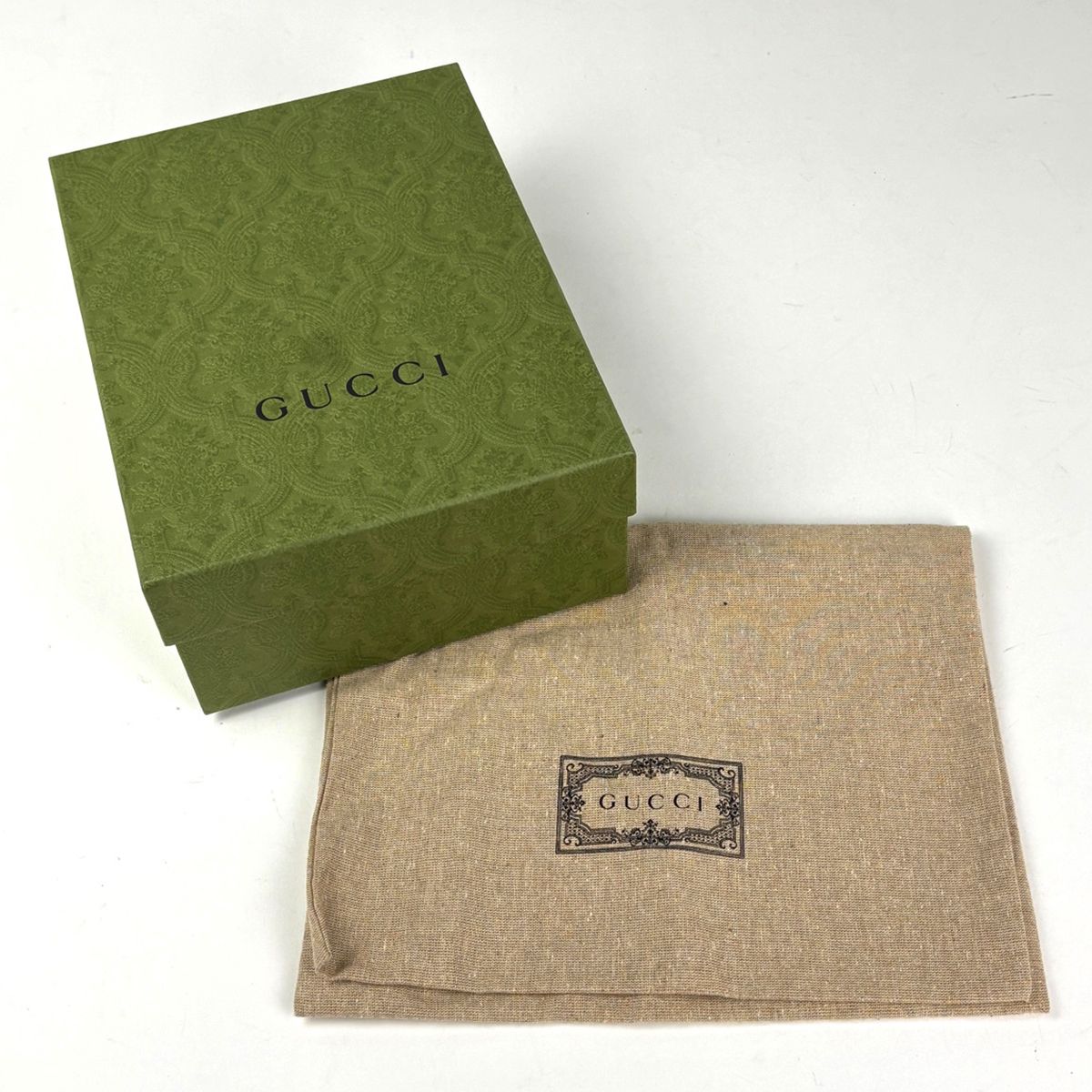 Gucci Shoulder Bag Horsebit GG Pattern Brown — view 7