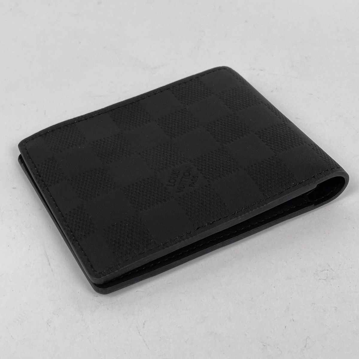 Louis Vuitton Portefeuille Multiple Bifold Wallet Damier Infini Onyx — view 2