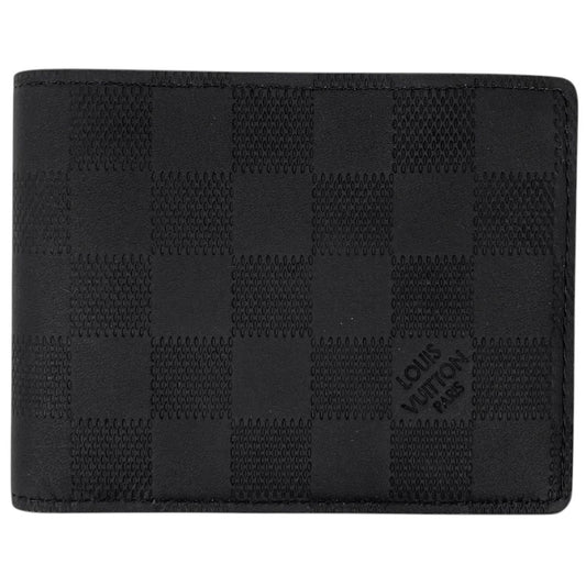 Louis Vuitton Portefeuille Multiple Bifold Wallet Damier Infini Onyx