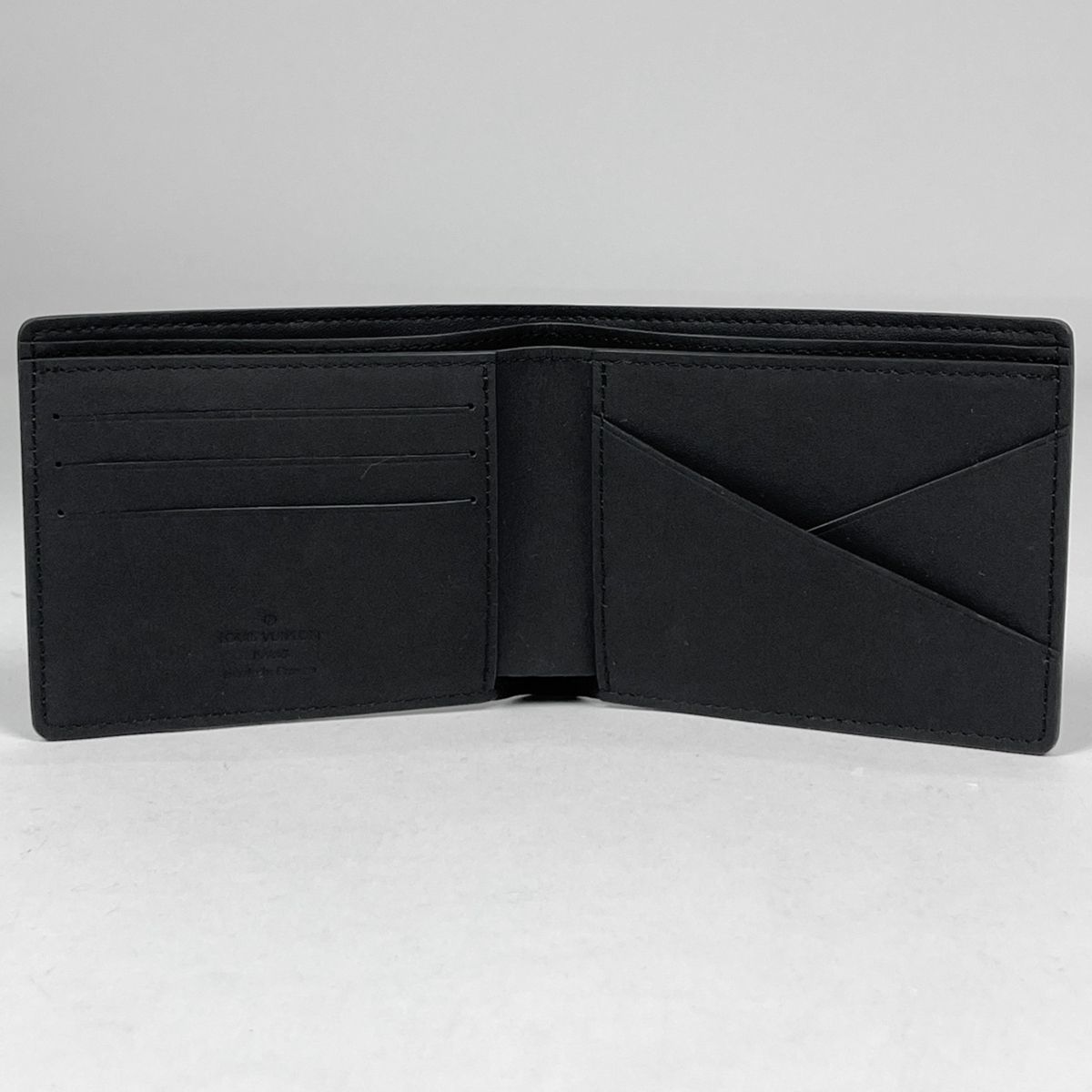 Louis Vuitton Portefeuille Multiple Bifold Wallet Damier Infini Onyx — view 5