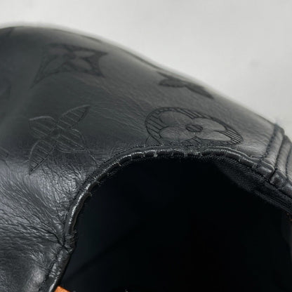 Louis Vuitton Cap Monogram Shadow Hat Leather Noir — view 5