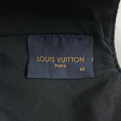 Louis Vuitton Cap Monogram Shadow Hat Leather Noir — view 6