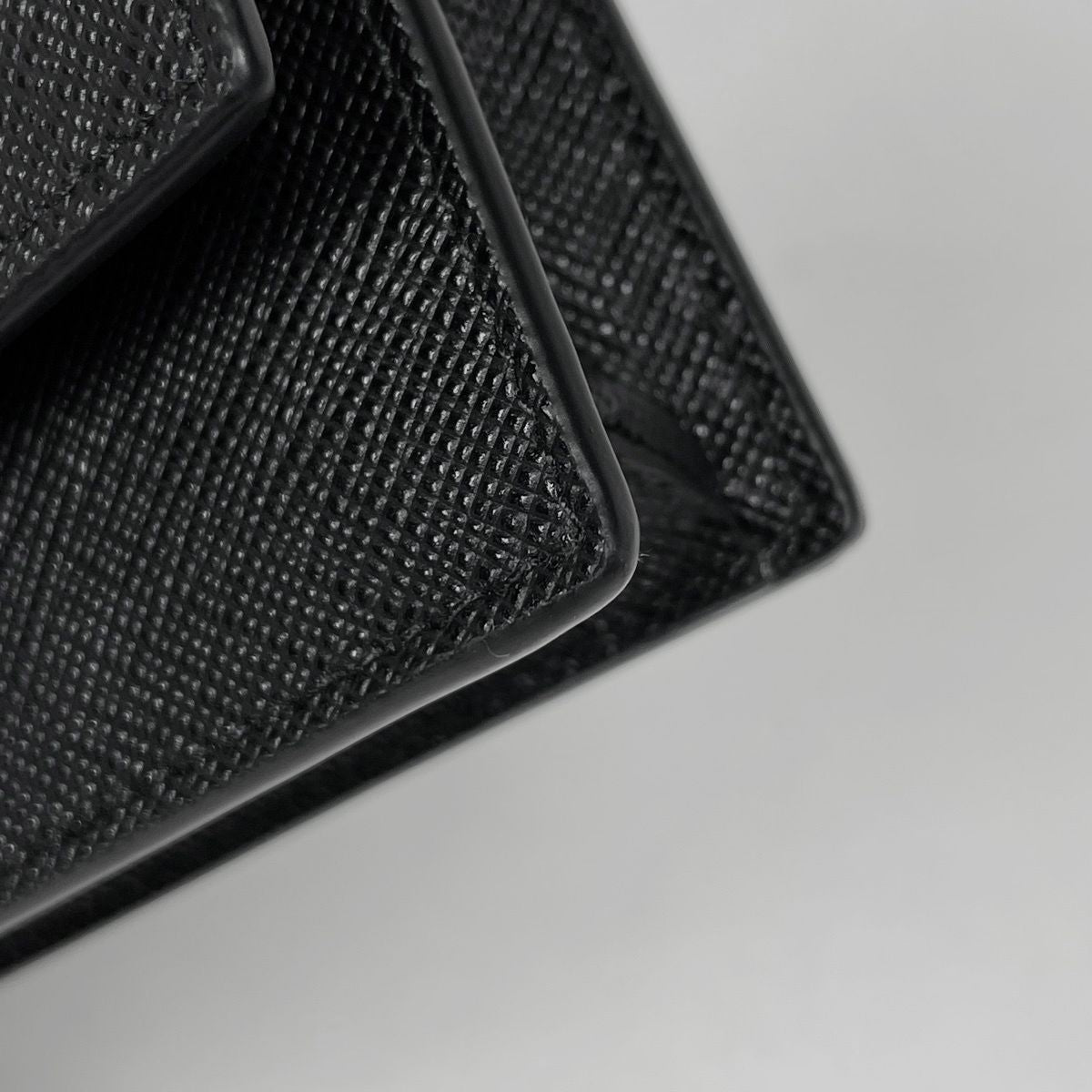 Prada Mini Shoulder Bag 2-Way Saffiano Leather Nero — view 3