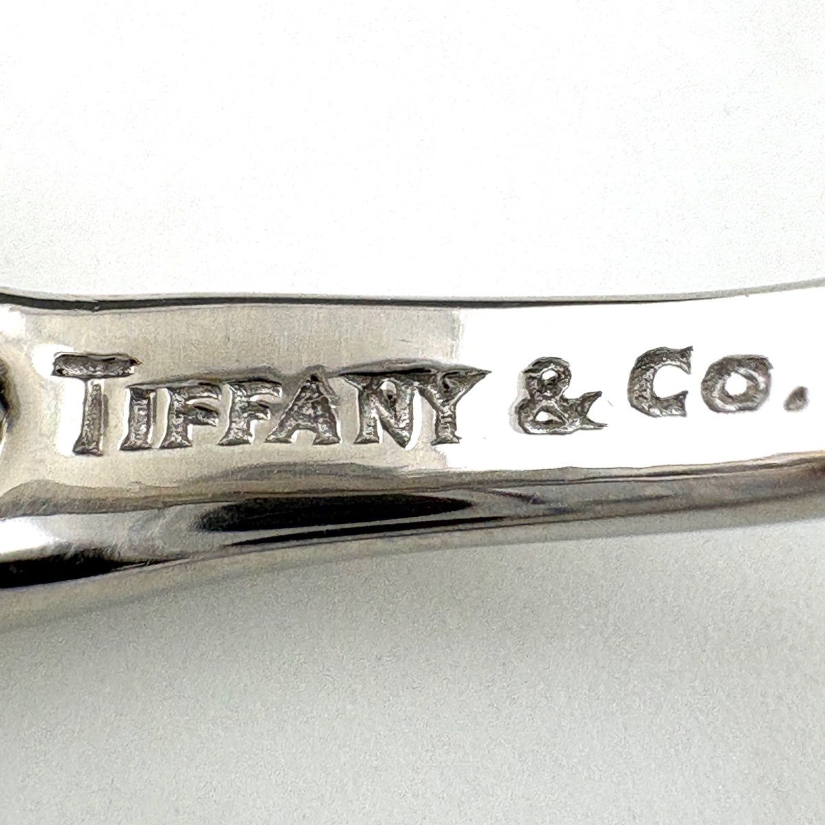 Tiffany & Co Band Ring Platinum Diamond Elsa Peretti — view 8