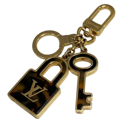 Louis Vuitton Key Holder 12 Porte Cles Confidance Gold Beige Darkbrown — view 2