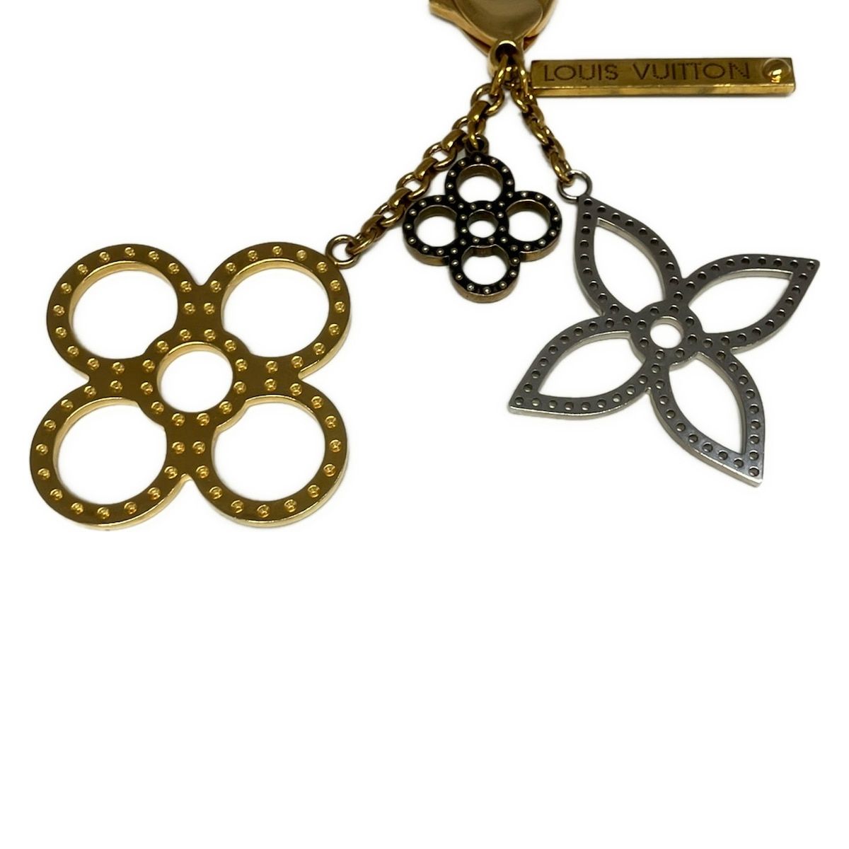 Louis Vuitton Key Holder Bijou Sac Tapage Gold Silver — view 4
